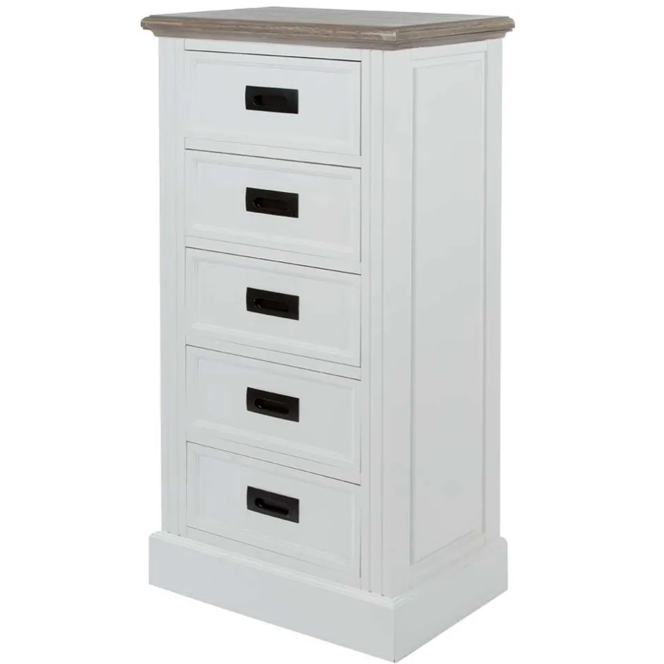 Massivholz Kommoden|Flurkommoden*Pharao24 Schubkastenkommode Eminia