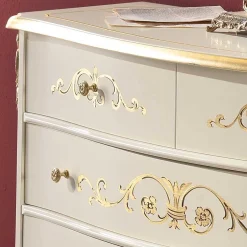 Massivholzmöbel|Küchenkommode*Pharao24 Schubkastenkommode Lotresca