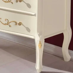 Massivholzmöbel|Küchenkommode*Pharao24 Schubkastenkommode Lotresca