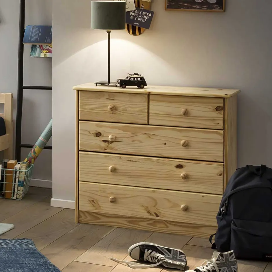 Pharao24 Schubkastenkommode Quint> Flurkommoden|Schlafzimmerkommoden