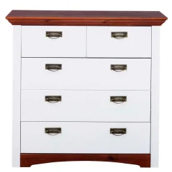 Pharao24 Schubkastenkommode Raimon> Küchenkommode|Massivholz Kommoden