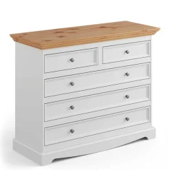 Massivholzmöbel|Küchenkommode*Pharao24 Schubkastenkommode Renero