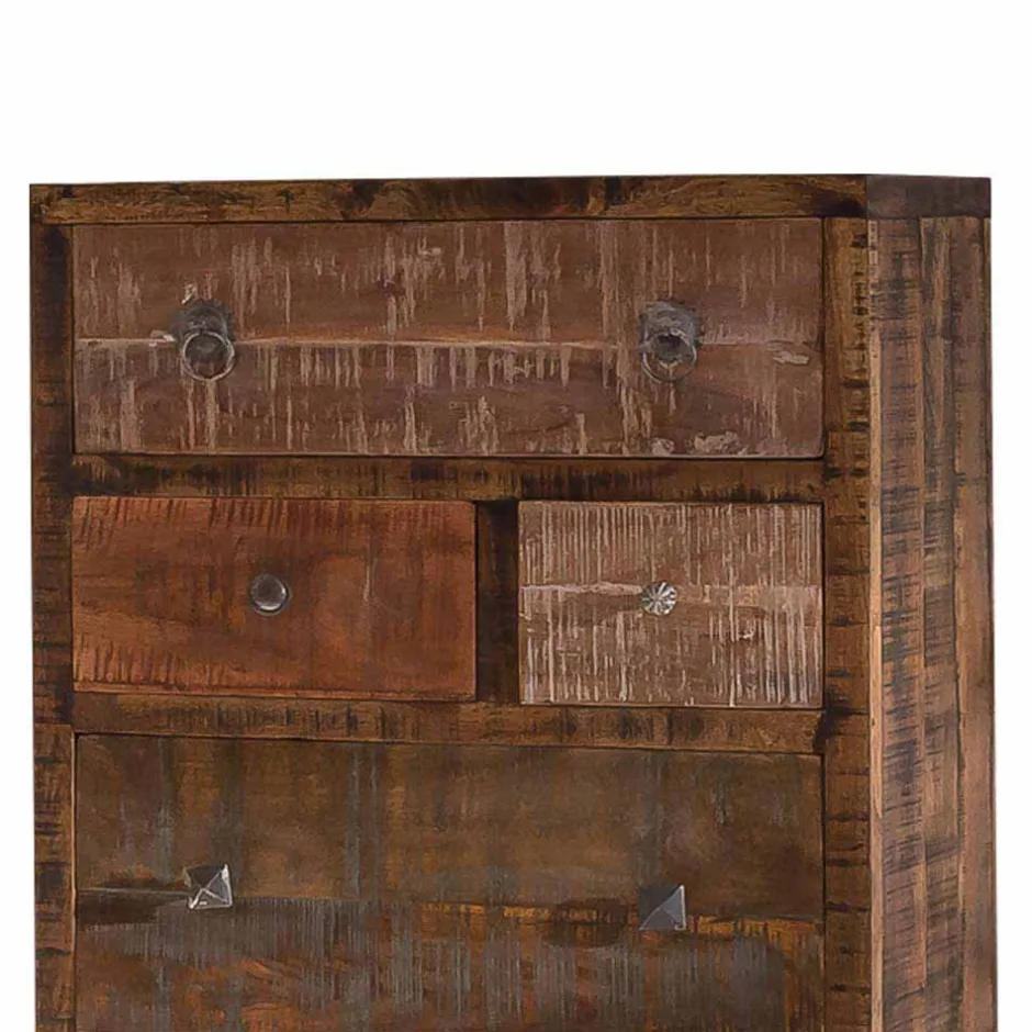 Pharao24 Schubkastenkommode Tamila> Massivholz Kommoden|Flurkommoden