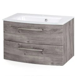 Pharao24 Schubladen Waschtisch Isdrina> Waschbeckenunterschränke