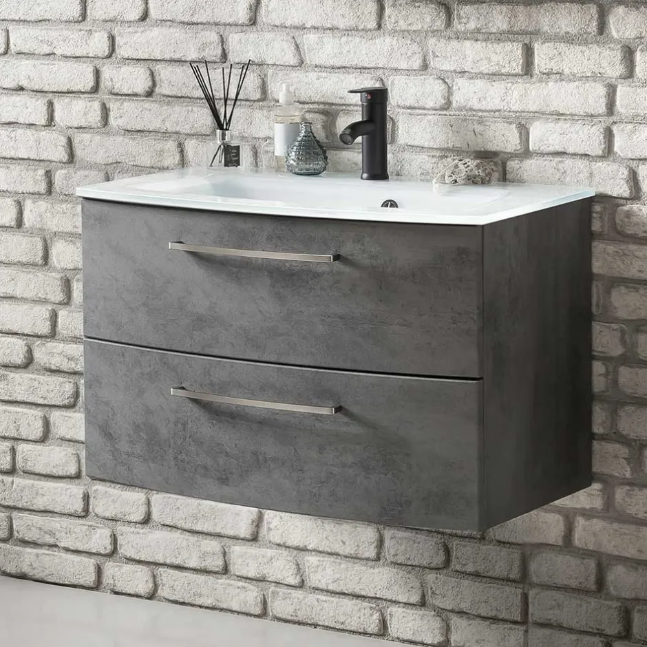 Pharao24 Schubladen Waschtisch Sastiza> Waschbeckenunterschränke