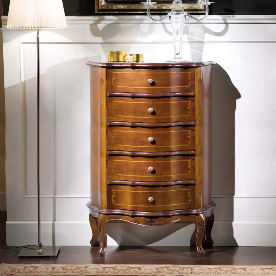 Küchenkommode|Wohnzimmerkommoden*Pharao24 Schubladenkommode Assolato