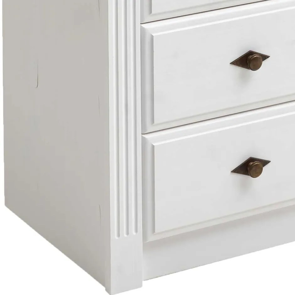 Pharao24 Schubladenkommode Bazna> Massivholzmöbel|Küchenkommode