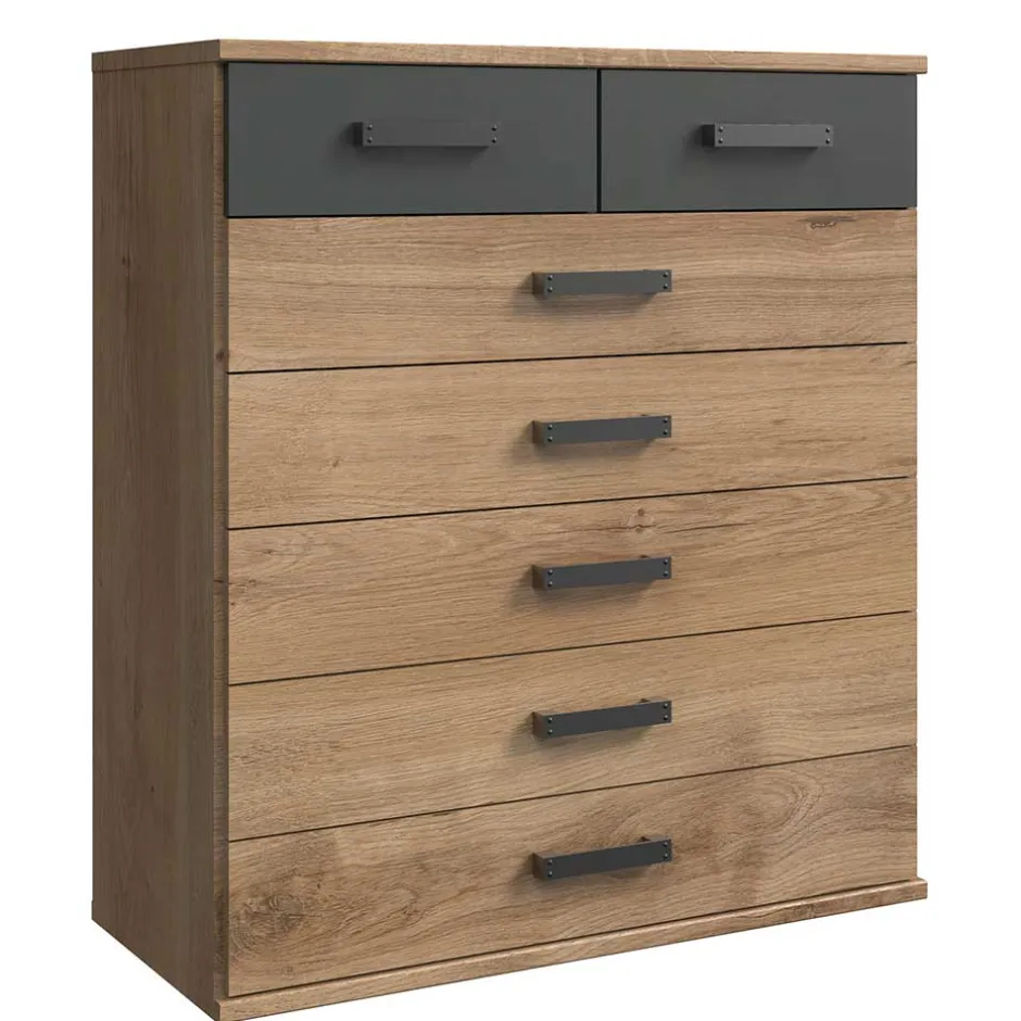 Pharao24 Schubladenkommode Melcian> Flurkommoden|Schlafzimmerkommoden