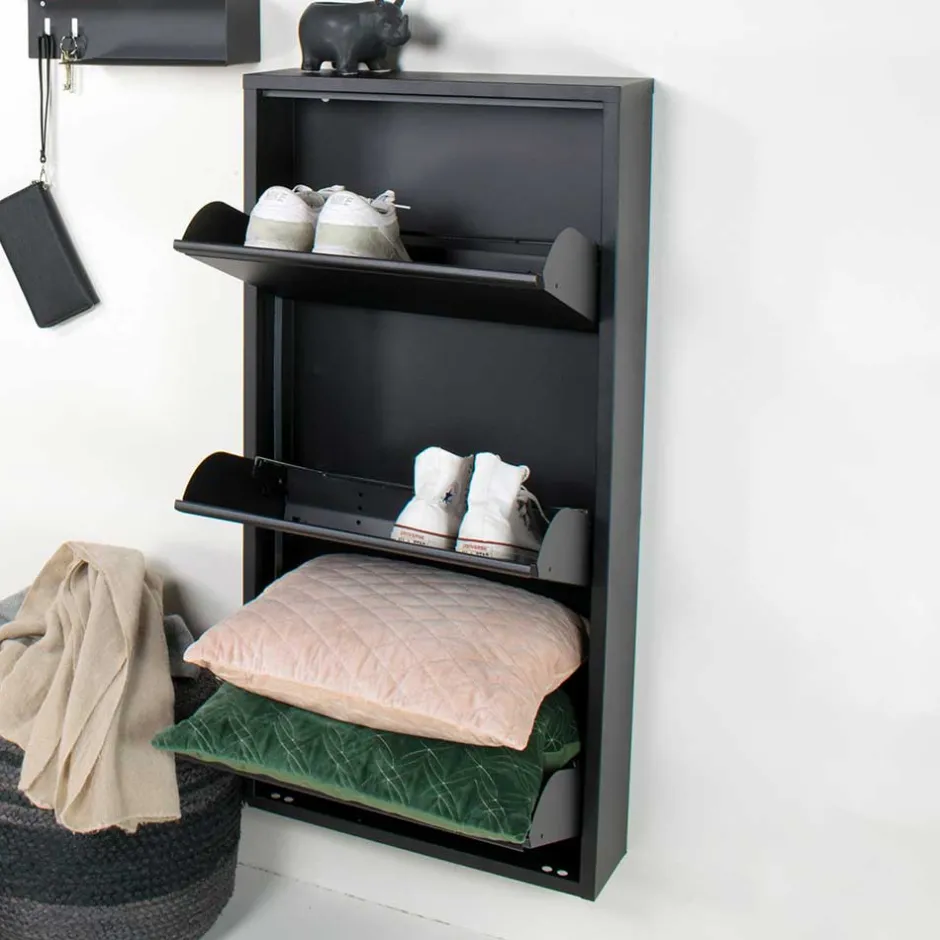 Schuhkipper|Schuhschränke*Pharao24 Schuh Klappenschrank Formicas