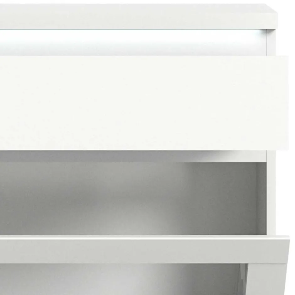 Pharao24 Schuh Klappschrank weiß Filicudio> Schuhschränke|Schuhkipper