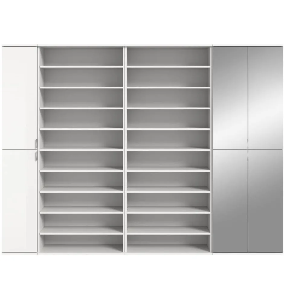 Pharao24 Schuhgarderobe weiß Ridonner> Schuhschränke