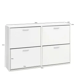 Schuhkipper|Schuhschränke*Pharao24 Schuhklapper Zolitaria