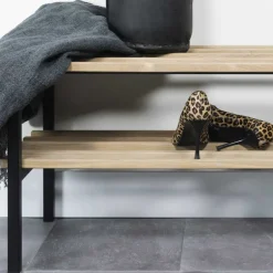 Massivholzregale|Standregale*Pharao24 Schuhregal Urak