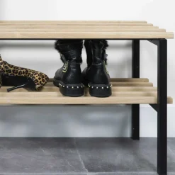 Massivholzregale|Standregale*Pharao24 Schuhregal Urak