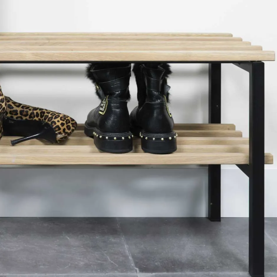 Massivholzregale|Standregale*Pharao24 Schuhregal Urak