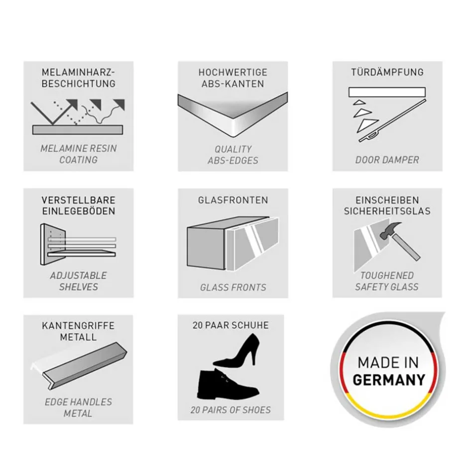 Pharao24 Schuhschrank Anita> Schuhschränke