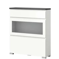 Schuhschränke|Schuhkipper*Pharao24 Schuhschrank mit Glasklappe Houstna