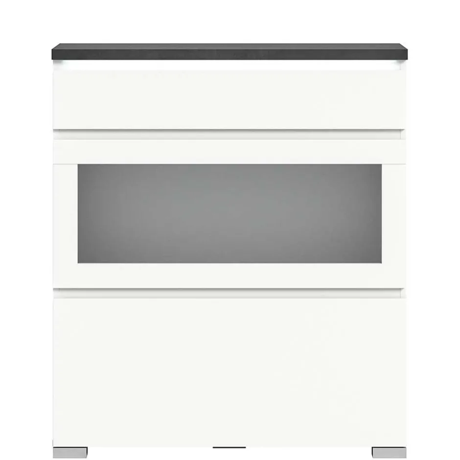 Schuhschränke|Schuhkipper*Pharao24 Schuhschrank mit Glasklappe Houstna