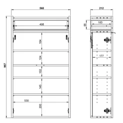Pharao24 Schuhschrank Pascarla><noscript><img width=