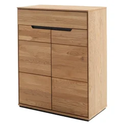 Pharao24 Schuhschrank teilmassiv Sisam> Highboards|Highboards