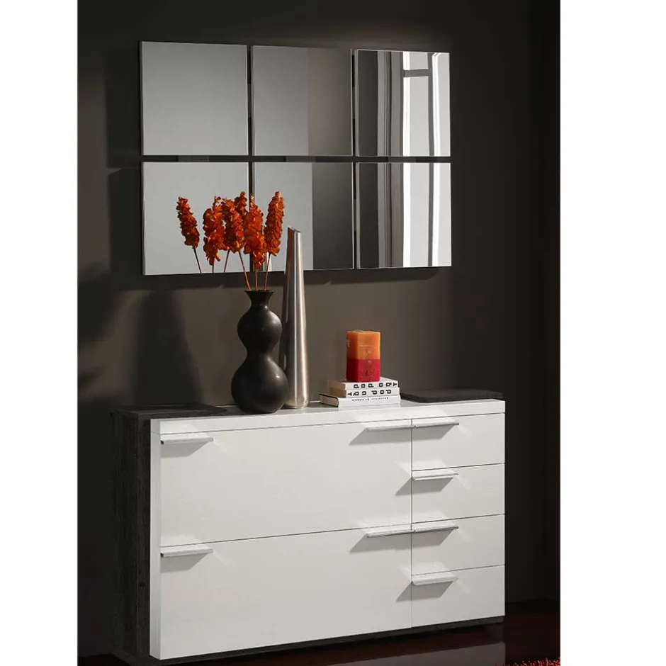 Garderobensets*Pharao24 Schuhschrank und Spiegel Lova