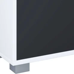 Pharao24 Schwarz weiße Badmöbel Panales><noscript><img width=