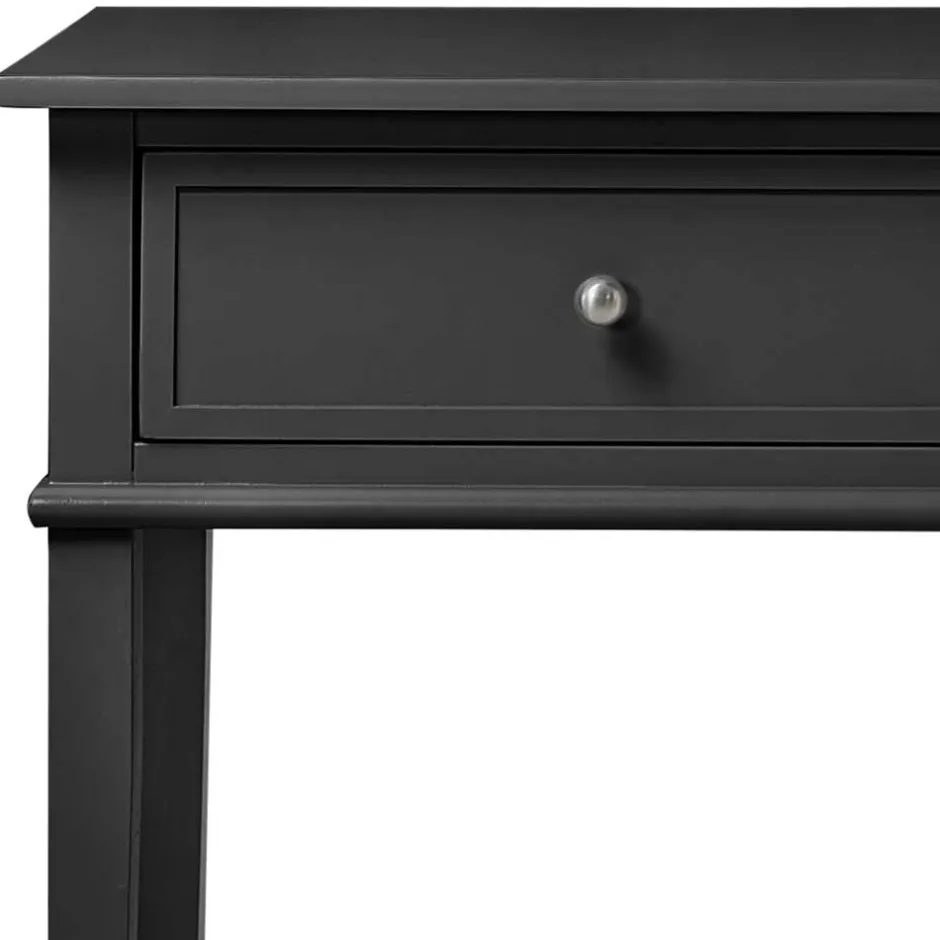 Wohnzimmertisch|Konsolentische*Pharao24 Schwarze Tischkonsole Quado