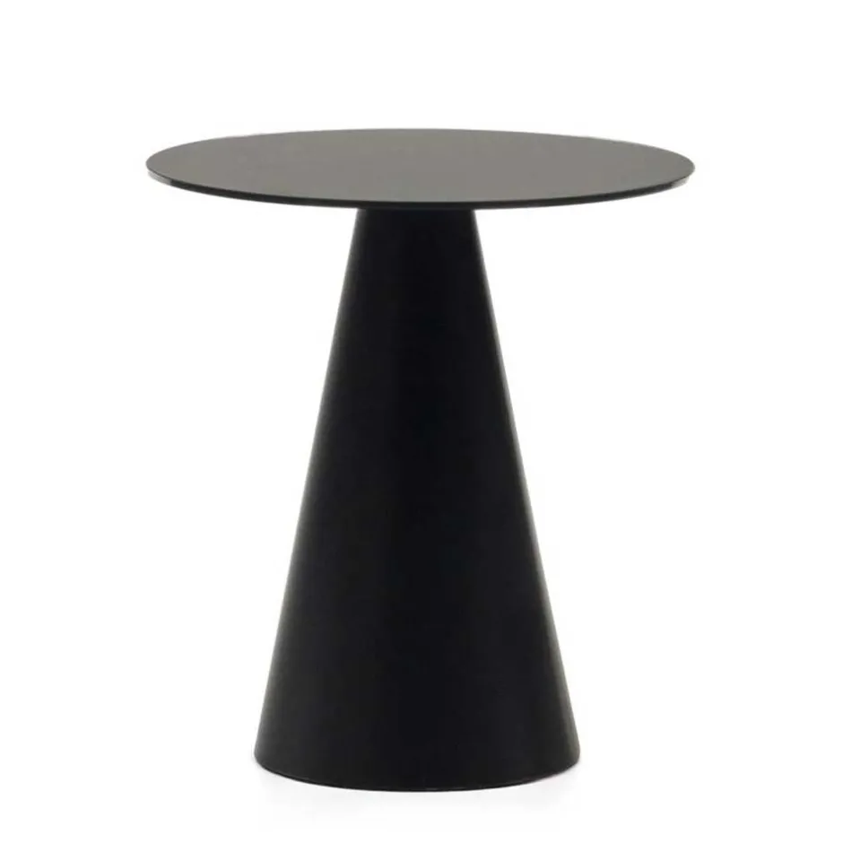 Telefontische|Glastische*Pharao24 Schwarzer Beistelltisch Game