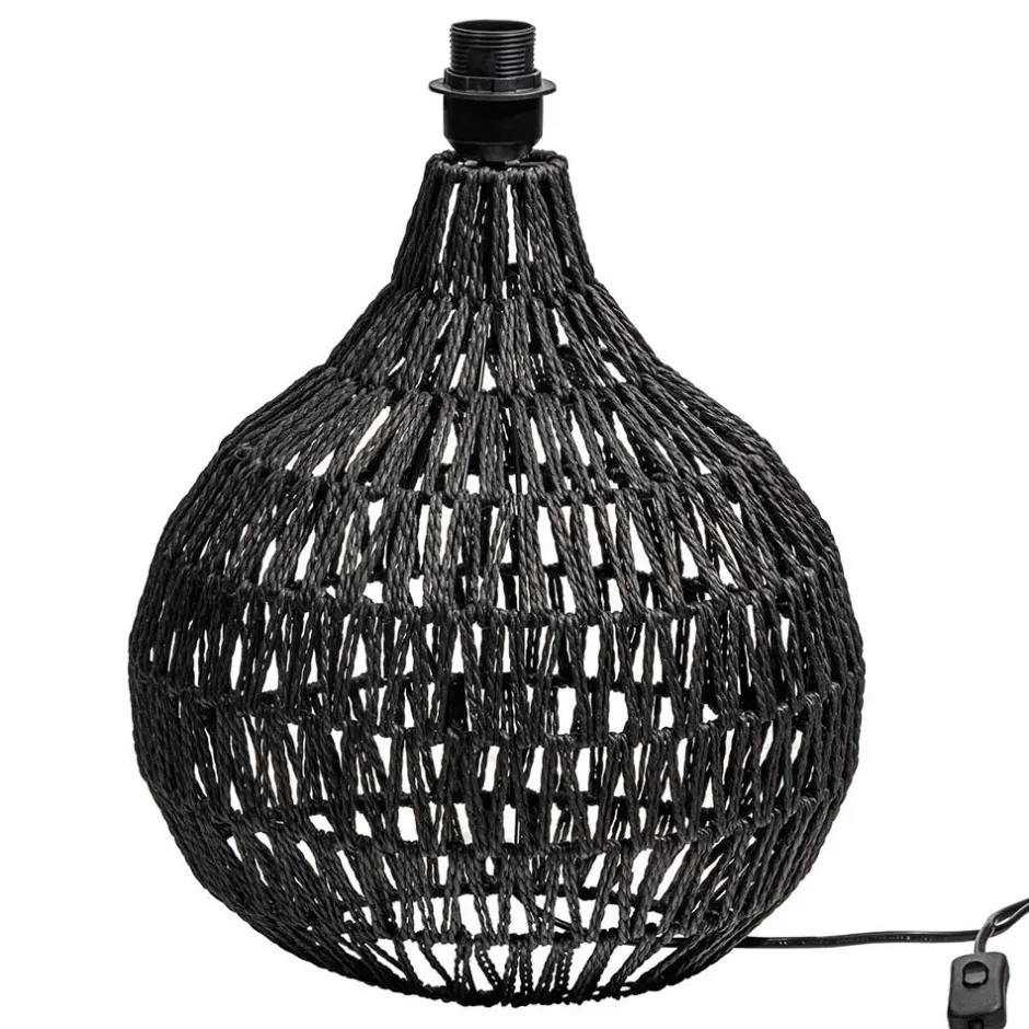 Pharao24 Schwarzer Lampenfuss Levetreal> Lampen Und Leuchten