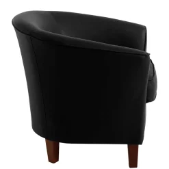 Polstermöbel|Wohnzimmer Sessel*Pharao24 Schwarzer Ledersessel Price