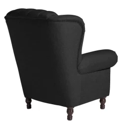 Pharao24 Schwarzer Lesesessel Masuza><noscript><img width=