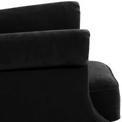 Ohrensessel*Pharao24 Schwarzer Sessel Batleys