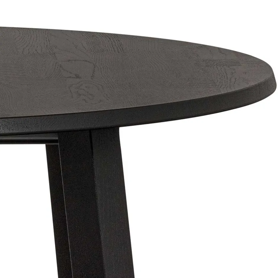 Küchentisch|Esstische*Pharao24 Schwarzer Tisch Ekorena