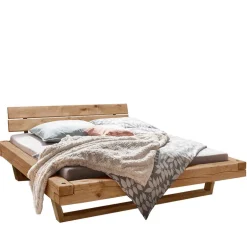 Doppelbetten|Massivholzbetten*Pharao24 Schwebebalkenbett Abellessia