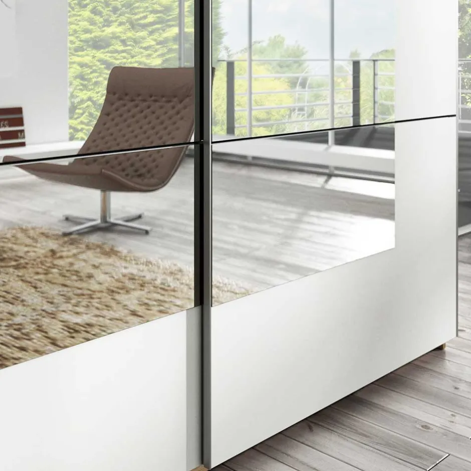 Jugendkleiderschrank|Schiebetürenschränke*Pharao24 Schwebetürenkleiderschrank Jannik