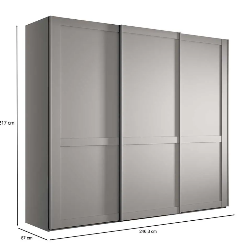 Pharao24 Schwebetürenkleiderschrank Saconso> Schiebetürenschränke