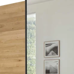 Massivholzmöbel|Schiebetürenschränke*Pharao24 Schwebetürenkleiderschrank Kosra