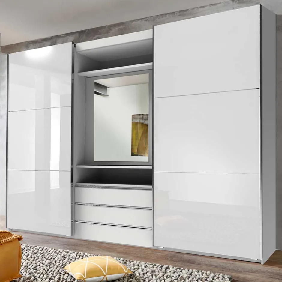 Schiebetürenschränke*Pharao24 Schwebetürenkleiderschrank Lymesca