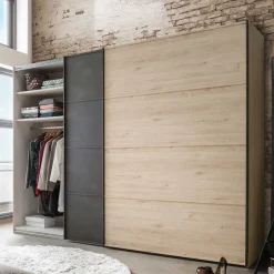 Schiebetürenschränke|Kleiderschränke*Pharao24 Schwebetürenkleiderschrank Bruvena