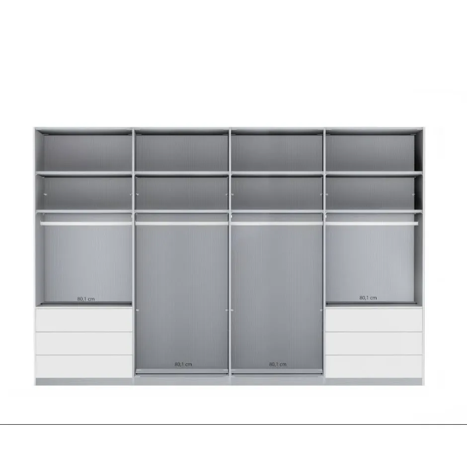 Pharao24 Schwebetürenkleiderschrank Kerym> Schiebetürenschränke