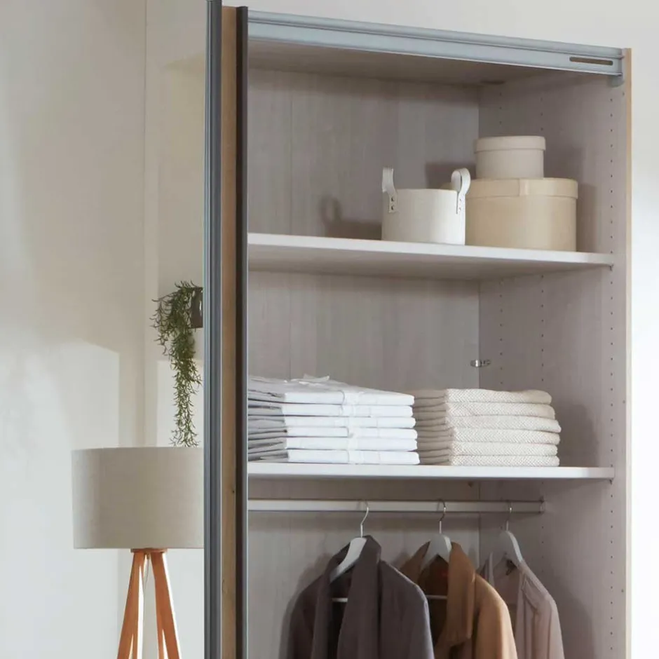 Pharao24 Schwebetürenschrank Finnluca> Kleiderschränke|Schlafzimmerschränke