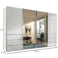 Schiebetürenschränke*Pharao24 Schwebetürenschrank Grema