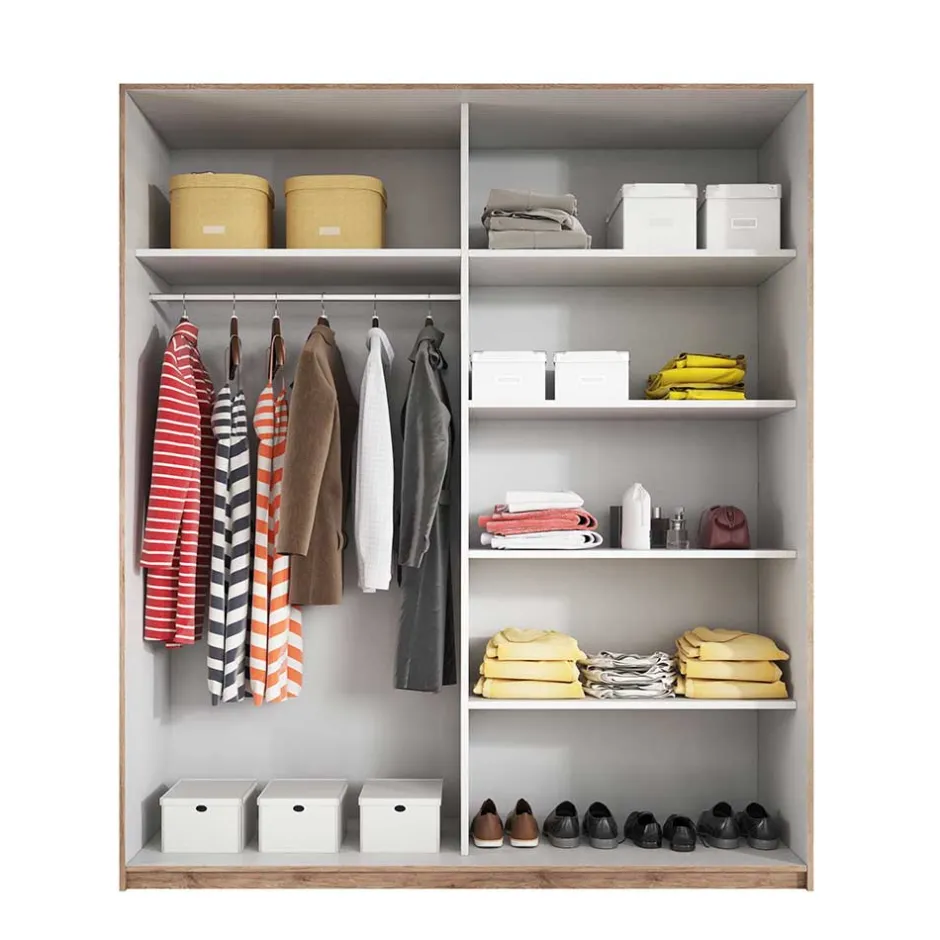 Pharao24 Schwebetürenschrank Jannik> Schiebetürenschränke