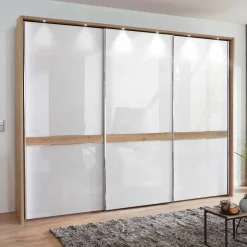 Kleiderschränke|Schlafzimmerschränke*Pharao24 Schwebetürenschrank Normandie