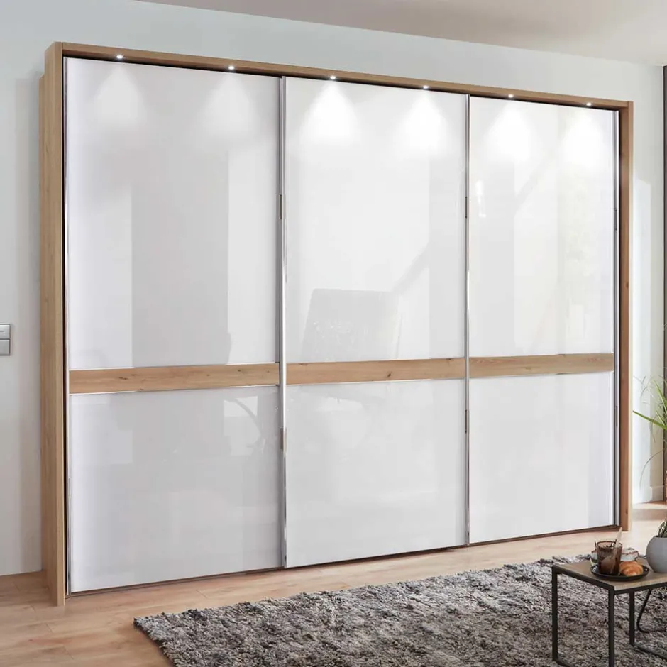 Kleiderschränke|Schlafzimmerschränke*Pharao24 Schwebetürenschrank Normandie