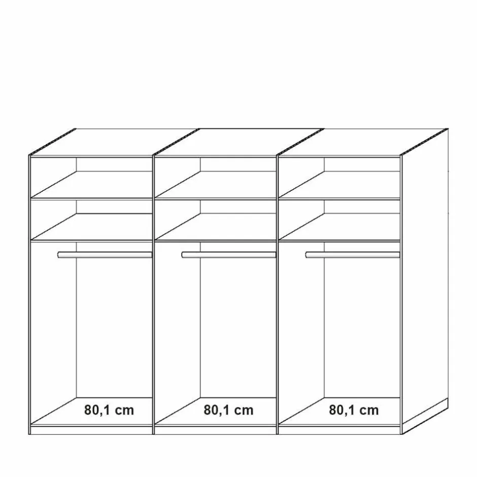 Pharao24 Schwebetürenschrank Stanza> Kleiderschränke|Schlafzimmerschränke