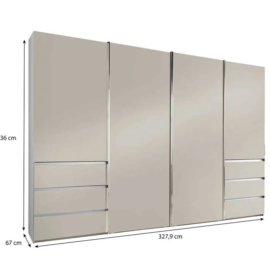 Kleiderschränke|Schlafzimmerschränke*Pharao24 Schwebetürenschrank Zacatecas