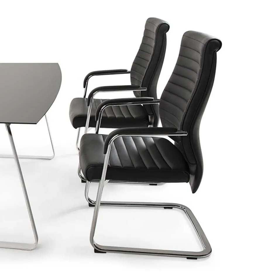 Armlehnstühle|Lederstühle*Pharao24 Schwingstuhl Alandi