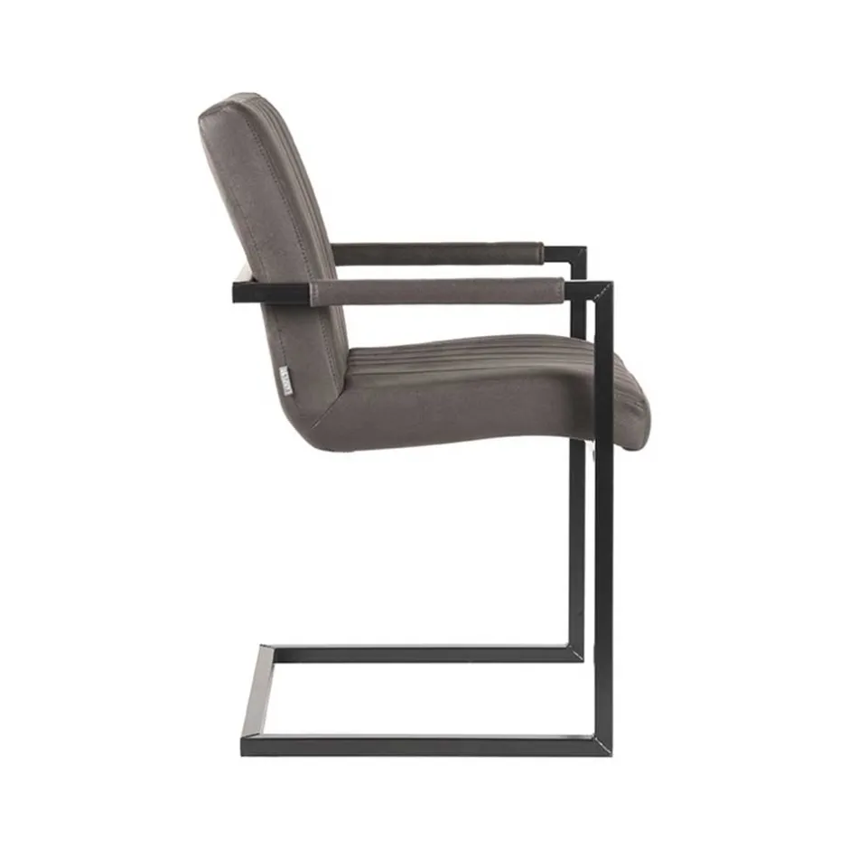 Pharao24 Schwingstuhl mit Armlehnen Argyrio> Polsterstühle|Armlehnstühle