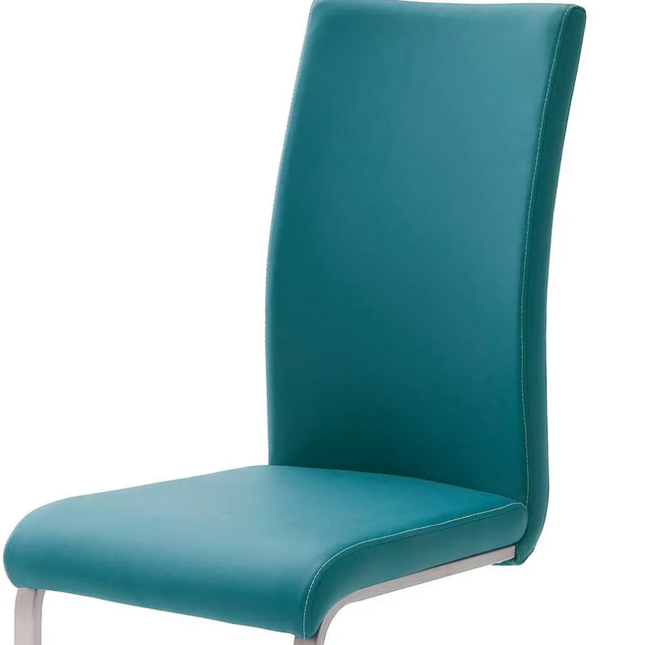 Pharao24 Schwingstuhl Set Castelan> Lederstühle|Freischwinger